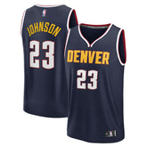 Navy Cameron Johnson Denver Nuggets Youth Fast Break Replica Jersey sale | NBA