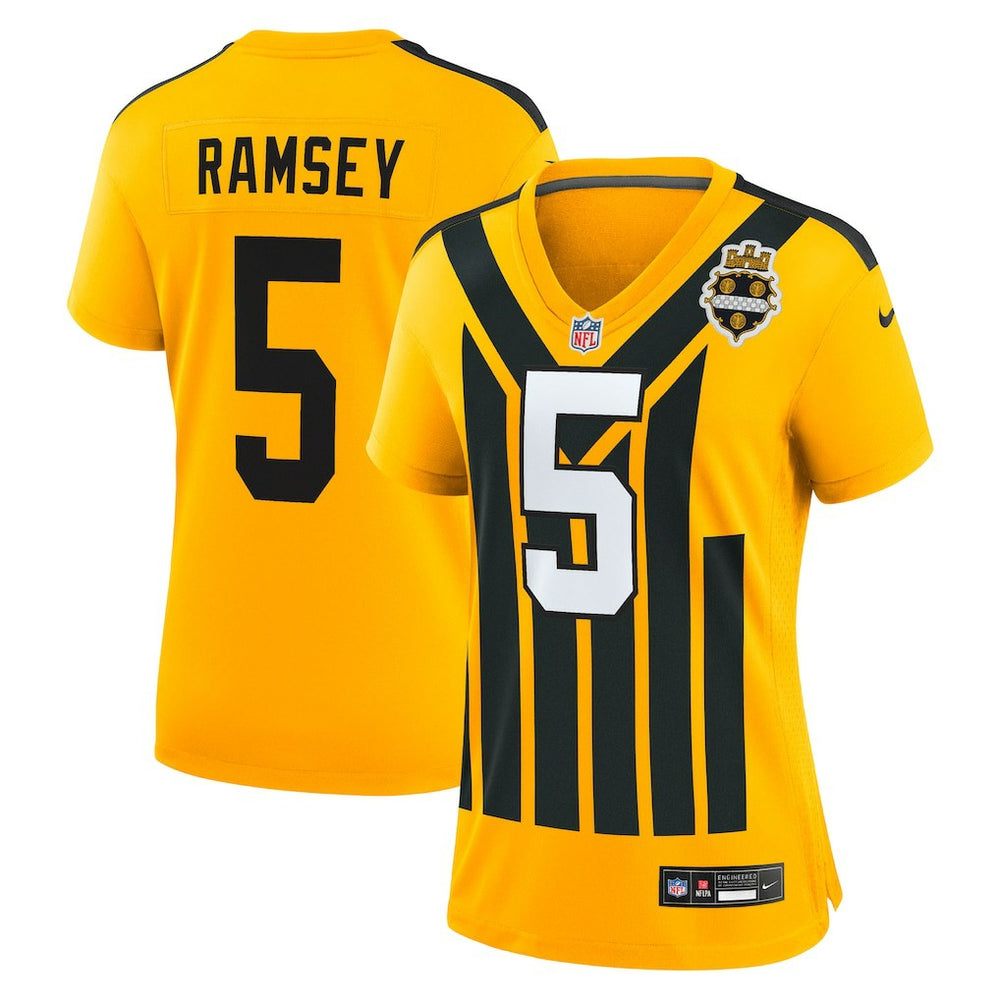 Pittsburgh Steelers Jalen Ramsey Women's Alternate 1933 Throwback Game Jersey | NFL Online