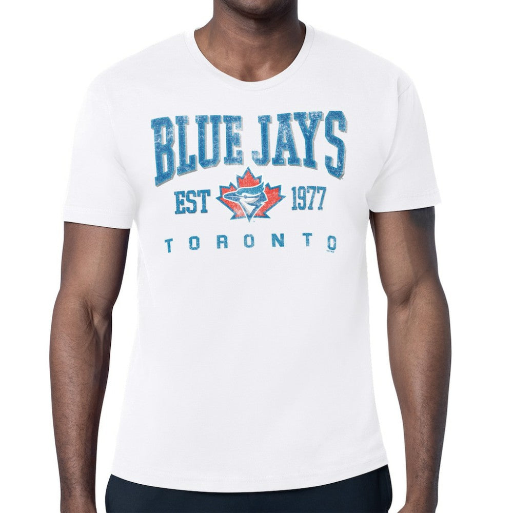Toronto Blue Jays Starter Distressed Logo T-Shirt - MLB T-shirts