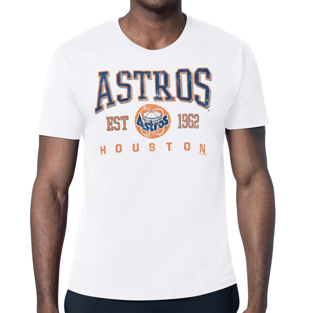 Houston Astros Starter Distressed Logo T-Shirt - MLB T-shirts