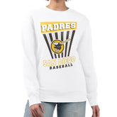 San Diego Padres Starter Women's Poster Print Team Fleece Pullover Sweatshirt - MLB Pullover