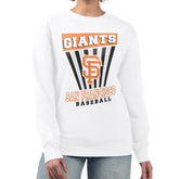 San Francisco Giants Starter Women's Poster Print Team Fleece Pullover Sweatshirt - MLB Pullover
