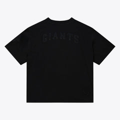 San Francisco Giants Mitchell & Ness Women's Cooperstown Collection Phantom Cropped T-Shirt - MLB T-shirts
