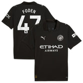 Phil Foden Manchester City 2025/26 Away Replica Player Jersey