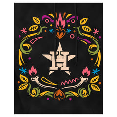 Houston Astros New Era Día de los Muertos Brushed Fleece Hoodie - MLB Hoodies