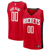 Red Houston Rockets Fast Break Custom Jersey | NBA