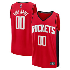 Red Houston Rockets Fast Break Custom Jersey | NBA