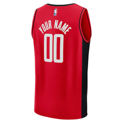 Red Houston Rockets Fast Break Custom Jersey | NBA