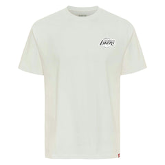 Cream Los Angeles Lakers Sportiqe Unisex Athletic Club Collection Duke Relaxed Fit Premium T-Shirt | NBA