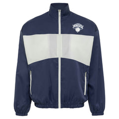 Blue New York Knicks Sportiqe Unisex Athletic Club Collection Senna Premium Lightweight Full-Zip Jacket | NBA