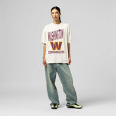 Washington Commanders Women's Logo Rise Boyfriend T-Shirt | NFL Sale
