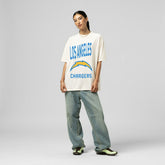 Los Angeles Chargers Women's Logo Rise Boyfriend T-Shirt | NFL US