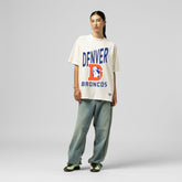Denver Broncos Women's Logo Rise Boyfriend T-Shirt | NFL Online