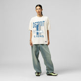 Detroit Lions Women's Logo Rise Boyfriend T-Shirt | NFL New