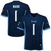Tennessee Titans Cameron Ward Youth Replica Player Jersey | NFL Hot