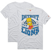 Detroit Lions Homage x The Simpsons Unisex Tri-Blend T-Shirt | NFL On sale
