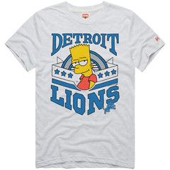 Detroit Lions Homage x The Simpsons Unisex Tri-Blend T-Shirt | NFL On sale