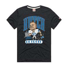 Detroit Lions Aidan Hutchinson Homage Unisex Caricature Player Graphic Tri-Blend T-Shirt | NFL US