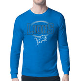 Detroit Lions Starter Team Track Graphic Long Sleeve T-Shirt | NFL Discount