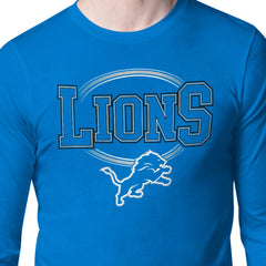 Detroit Lions Starter Team Track Graphic Long Sleeve T-Shirt | NFL Discount
