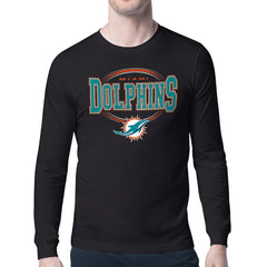 Miami Dolphins Starter Team Track Graphic Long Sleeve T-Shirt | NFL Online