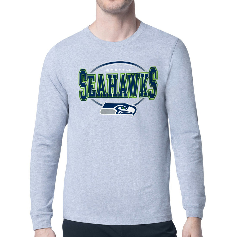 Seattle Seahawks Starter Team Track Graphic Long Sleeve T-Shirt | NFL Hot