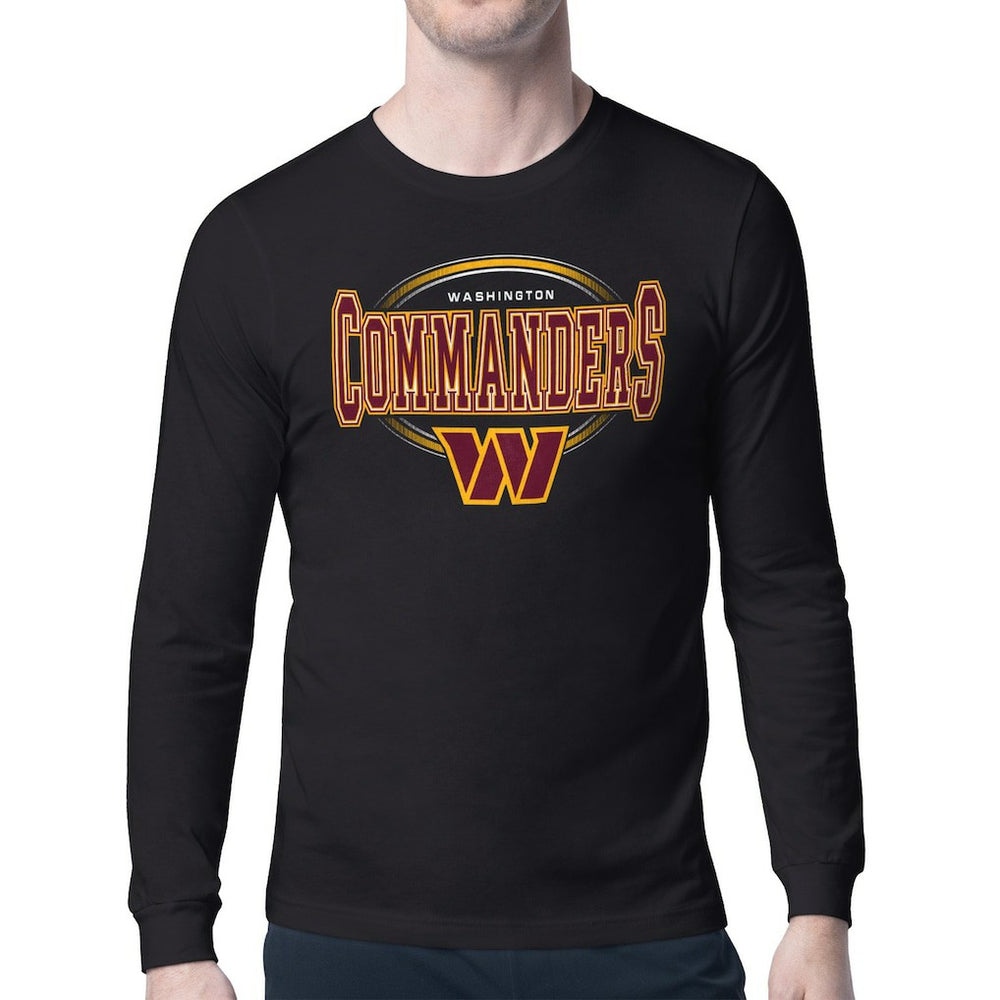Washington Commanders Starter Team Track Graphic Long Sleeve T-Shirt | NFL Online