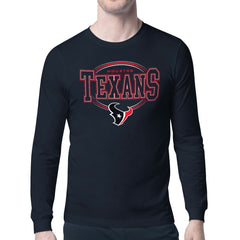 Houston Texans Starter Team Track Graphic Long Sleeve T-Shirt | NFL Discount