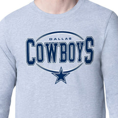 Dallas Cowboys Starter Team Track Graphic Long Sleeve T-Shirt | NFL Hot
