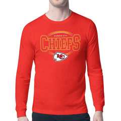 Kansas City Chiefs Starter Team Track Graphic Long Sleeve T-Shirt | NFL New