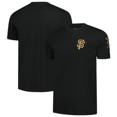 San Francisco Giants New Era Bronze Logo with Cross Bats Established T-Shirt - MLB T-shirts