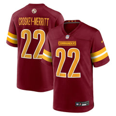 Washington Commanders Jacory Croskey-Merritt Team Game Jersey | NFL Sale