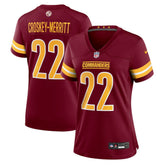 Washington Commanders Jacory Croskey-Merritt Women's Team Game Jersey | NFL On sale