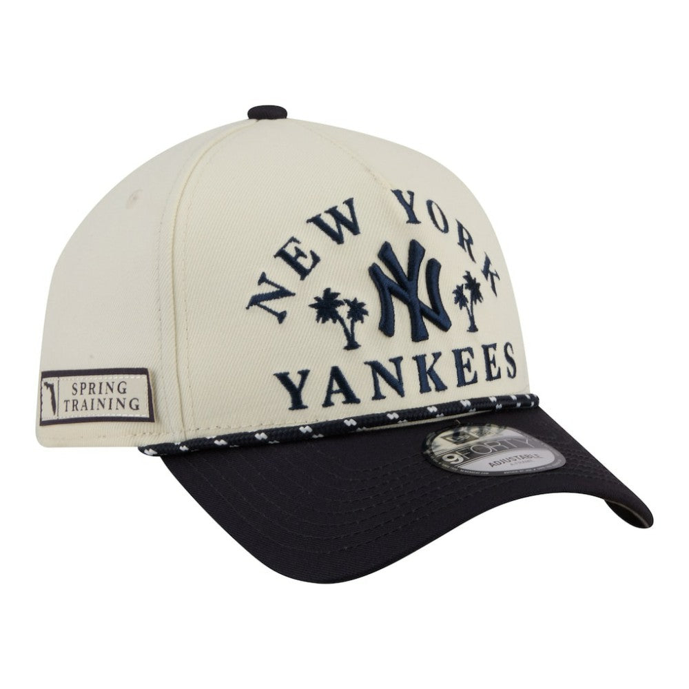New York Yankees New Era 2026 Spring Training Fan Pack Rope A-Frame 9FORTY Adjustable Hat - MLB Hats