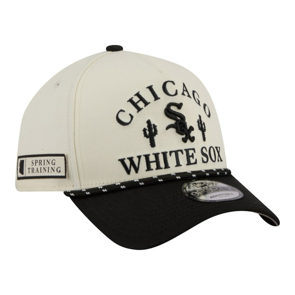Chicago White Sox New Era 2026 Spring Training Fan Pack Rope A-Frame 9FORTY Adjustable Hat - MLB Hats
