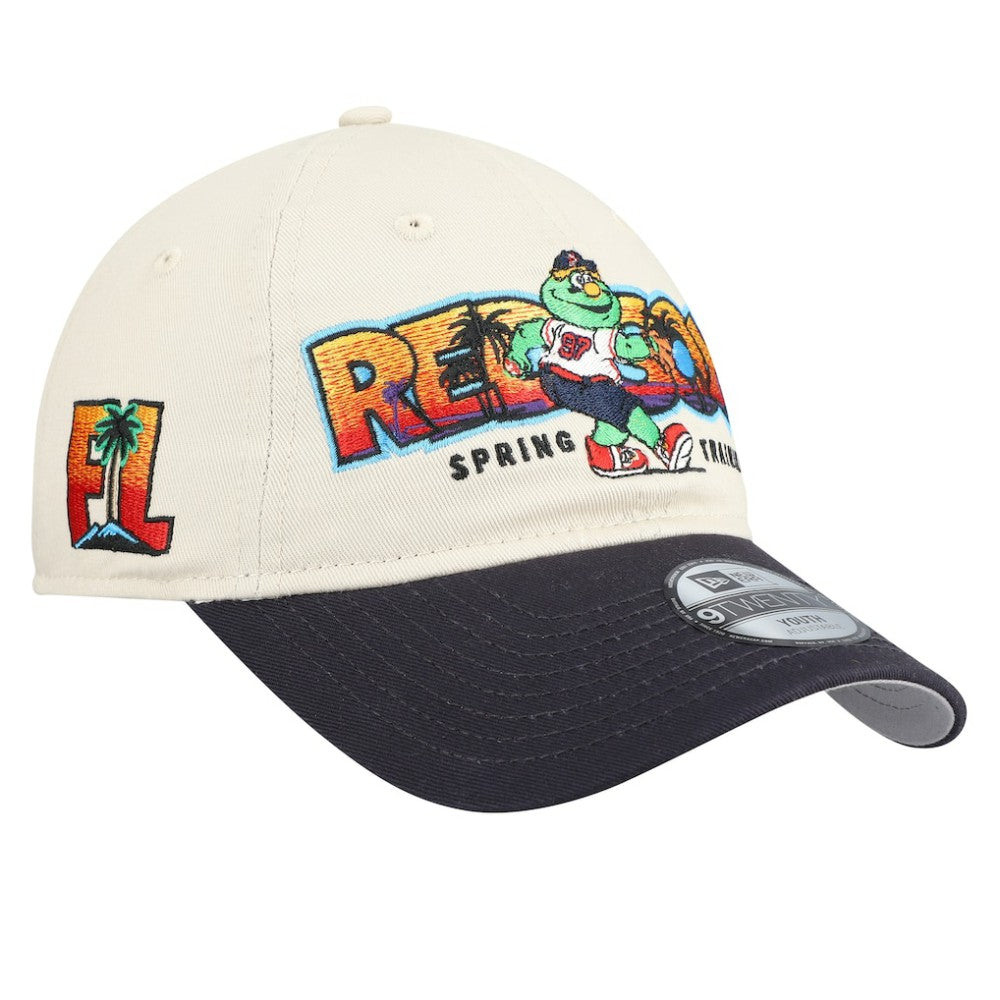 Boston Red Sox New Era Youth 2026 Spring Training Fan Pack Batter 9TWENTY Adjustable Hat - MLB Hats