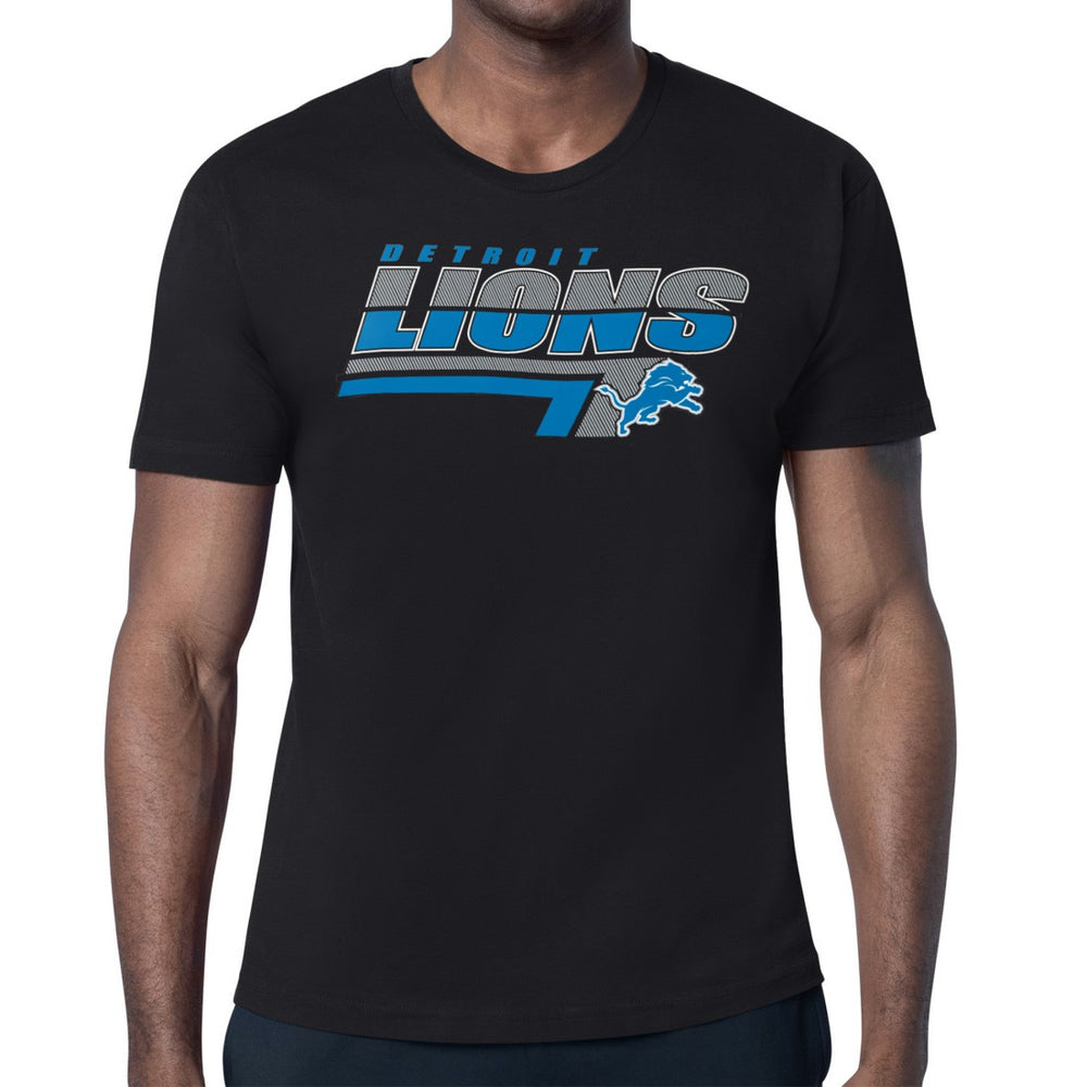 Detroit Lions Starter Logo Push Graphic T-Shirt | NFL Discount