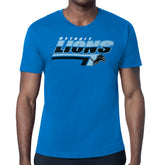 Detroit Lions Starter Logo Push Graphic T-Shirt | NFL Hot