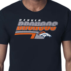 Denver Broncos Starter Logo Push Graphic T-Shirt | NFL Outlet