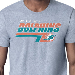 Miami Dolphins Starter Logo Push Graphic T-Shirt | NFL Sale