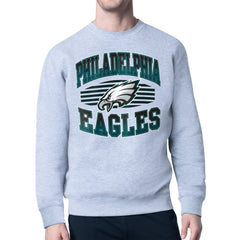 Philadelphia Eagles Starter Team Grit Graphic Fleece Pullover Sweatshirt | NFL Discount
