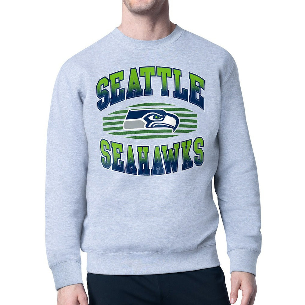 Seattle Seahawks Starter Team Grit Graphic Fleece Pullover Sweatshirt | NFL Near me