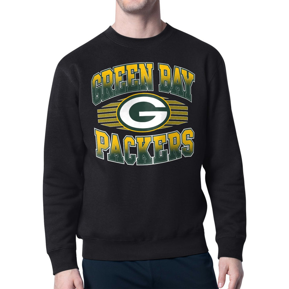 Green Bay Packers Starter Team Grit Graphic Fleece Pullover Sweatshirt | NFL Sale