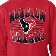 Houston Texans Starter Team Grit Graphic Fleece Pullover Sweatshirt | NFL New