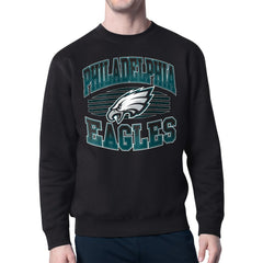 Philadelphia Eagles Starter Team Grit Graphic Fleece Pullover Sweatshirt | NFL Near me