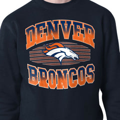 Denver Broncos Starter Team Grit Graphic Fleece Pullover Sweatshirt | NFL Hot