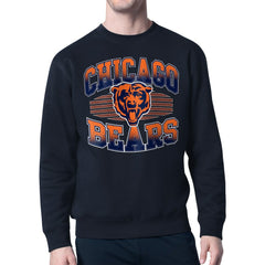 Chicago Bears Starter Team Grit Graphic Fleece Pullover Sweatshirt | NFL Discount