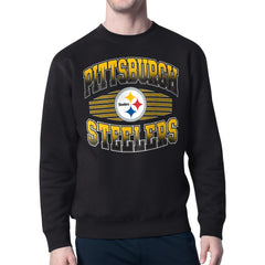 Pittsburgh Steelers Starter Team Grit Graphic Fleece Pullover Sweatshirt | NFL Discount