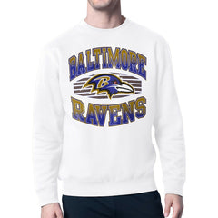 Baltimore Ravens Starter Team Grit Graphic Fleece Pullover Sweatshirt | NFL Outlet