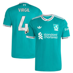 Virgil van Dijk Liverpool 2025/26 Third Player Jersey